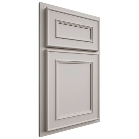 Shiloh Cabinetry Partial Overlay Dalton Paintable Amazing Gray Door