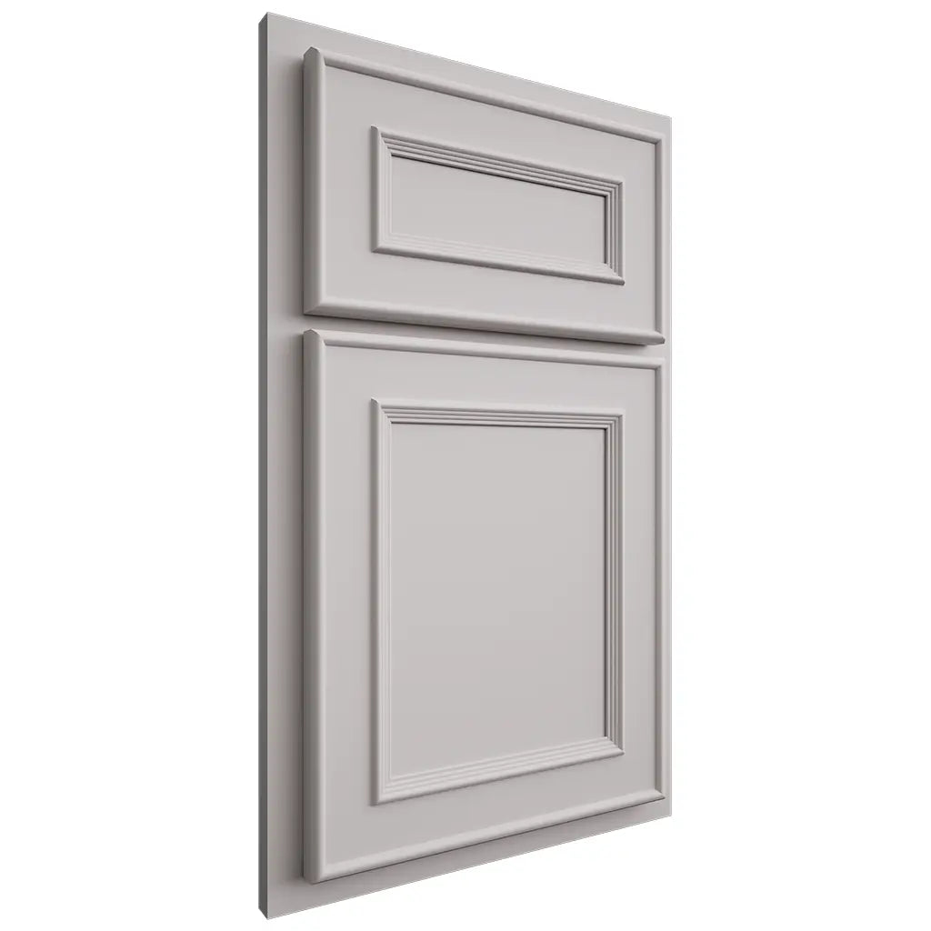 Shiloh Cabinetry Partial Overlay Dalton Paintable Light French Gray Door
