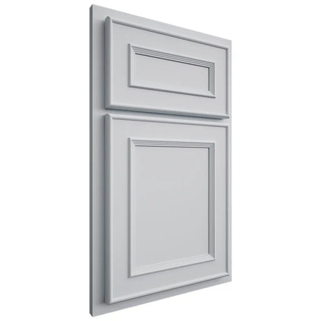 Shiloh Cabinetry Partial Overlay Dalton Paintable Niebla Azul Door