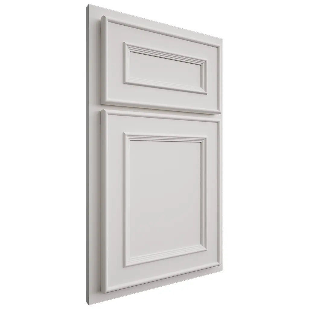 Shiloh Cabinetry Partial Overlay Dalton Paintable Soft White Door