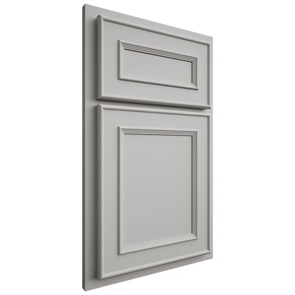 Shiloh Cabinetry Partial Overlay Dalton Paintable Unusual Gray Door