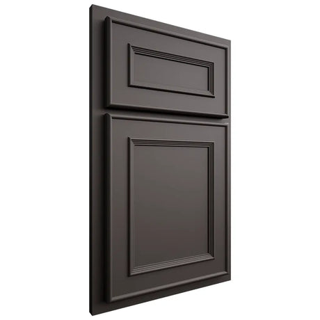 Shiloh Cabinetry Partial Overlay Dalton Paintable Urbane Bronze Door