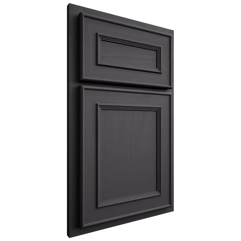 Shiloh Cabinetry Partial Overlay Dalton Poplar Plain Cut Cadet Door