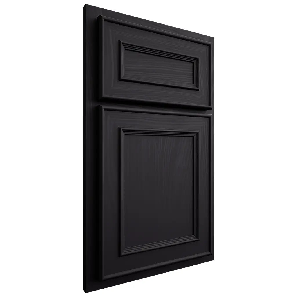 Shiloh Cabinetry Partial Overlay Dalton Poplar Plain Cut Harbor Door