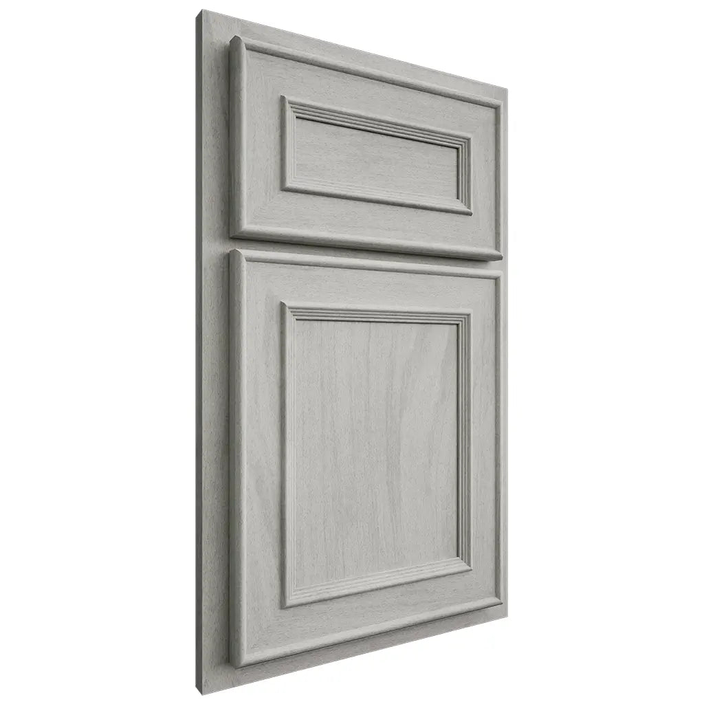 Shiloh Cabinetry Partial Overlay Dalton Poplar Plain Cut Stratus Door