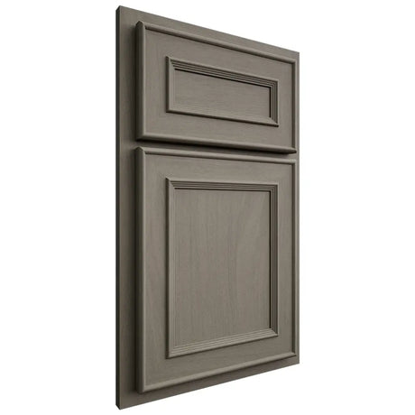 Shiloh Cabinetry Partial Overlay Dalton Poplar Plain Cut Thyme Door