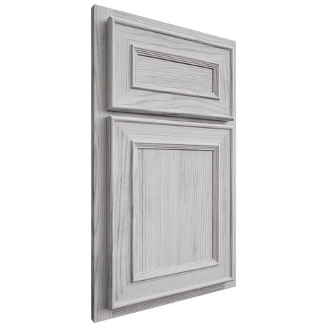 Shiloh Cabinetry Partial Overlay Dalton Walnut Plain Cut Stratus Door