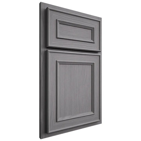 Shiloh Cabinetry Partial Overlay Dalton White Oak Plain Cut Sterling Door