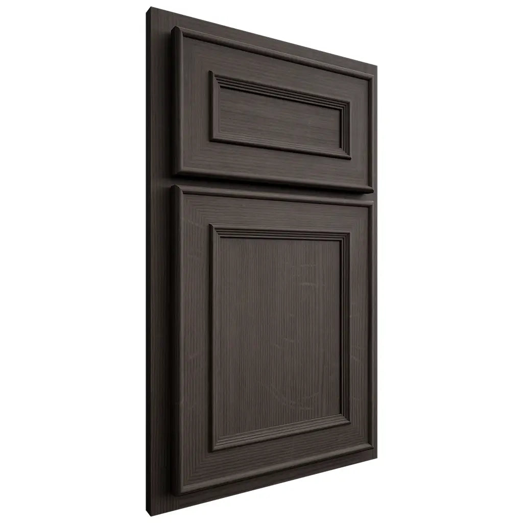 Shiloh Cabinetry Partial Overlay Dalton White Oak Quarter Sawn Creekside Door