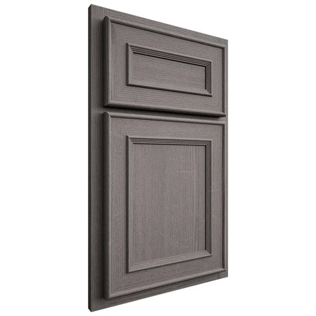 Shiloh Cabinetry Partial Overlay Dalton White Oak Quarter Sawn Flagstone Door