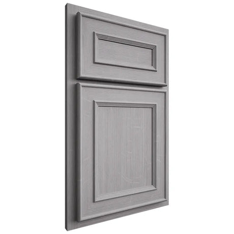 Shiloh Cabinetry Partial Overlay Dalton White Oak Quarter Sawn Stratus Door