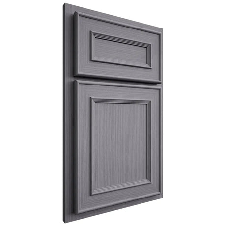 Shiloh Cabinetry Partial Overlay Dalton White Oak Rift Cut Cadet Door
