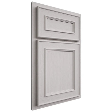 Shiloh Cabinetry Partial Overlay Dalton White Oak Rift Cut Cotton Door