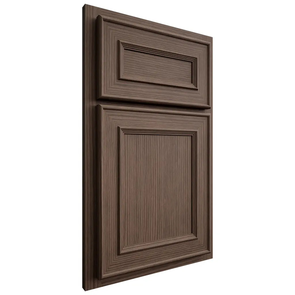 Shiloh Cabinetry Partial Overlay Dalton White Oak Rift Cut Mineral Door