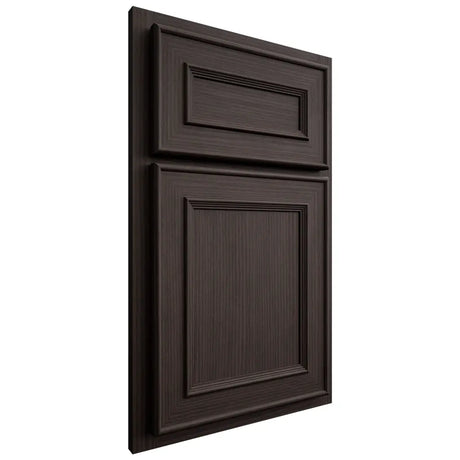 Shiloh Cabinetry Partial Overlay Dalton White Oak Rift Cut Morel Door