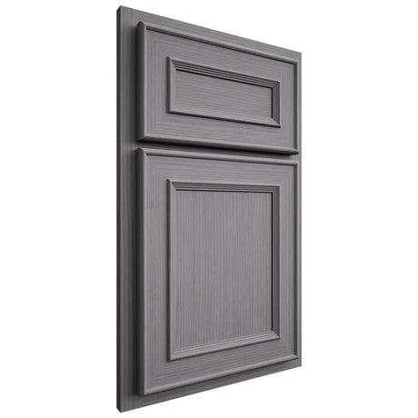 Shiloh Cabinetry Partial Overlay Dalton White Oak Rift Cut Sterling Door