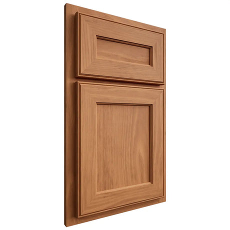 Shiloh Cabinetry Partial Overlay Essex Cherry Plain Cut Medium Door