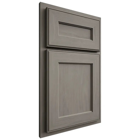 Shiloh Cabinetry Partial Overlay Essex Cherry Plain Cut Thyme Door