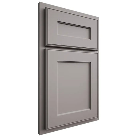 Shiloh Cabinetry Partial Overlay Essex Paintable Dovetail Gray Door