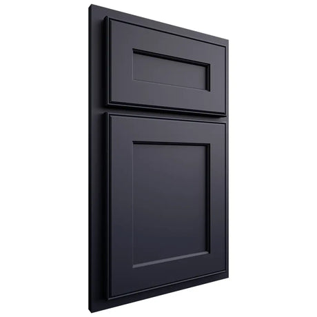 Shiloh Cabinetry Partial Overlay Essex Paintable Hale Navy Door