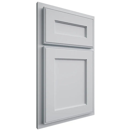 Shiloh Cabinetry Partial Overlay Essex Paintable Niebla Azul Door