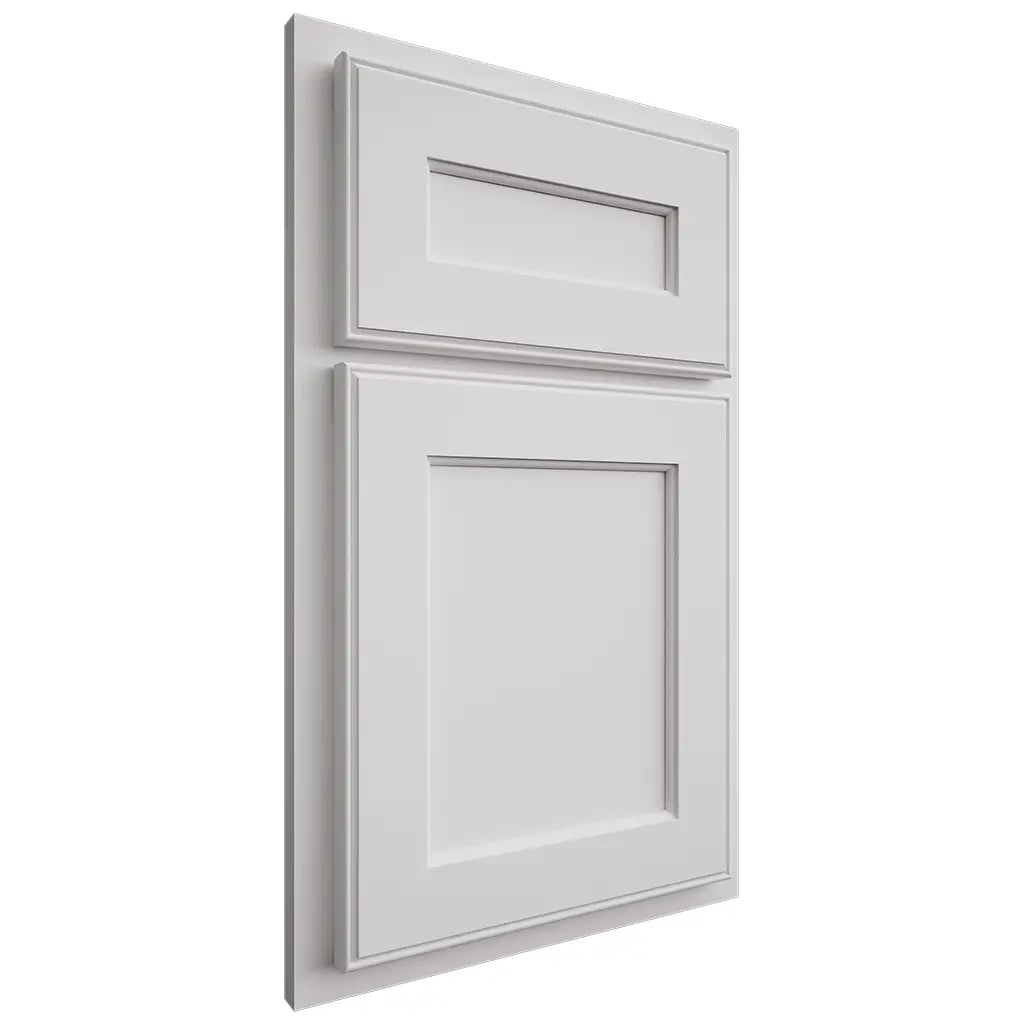 Shiloh Cabinetry Partial Overlay Essex Paintable Pure White Door