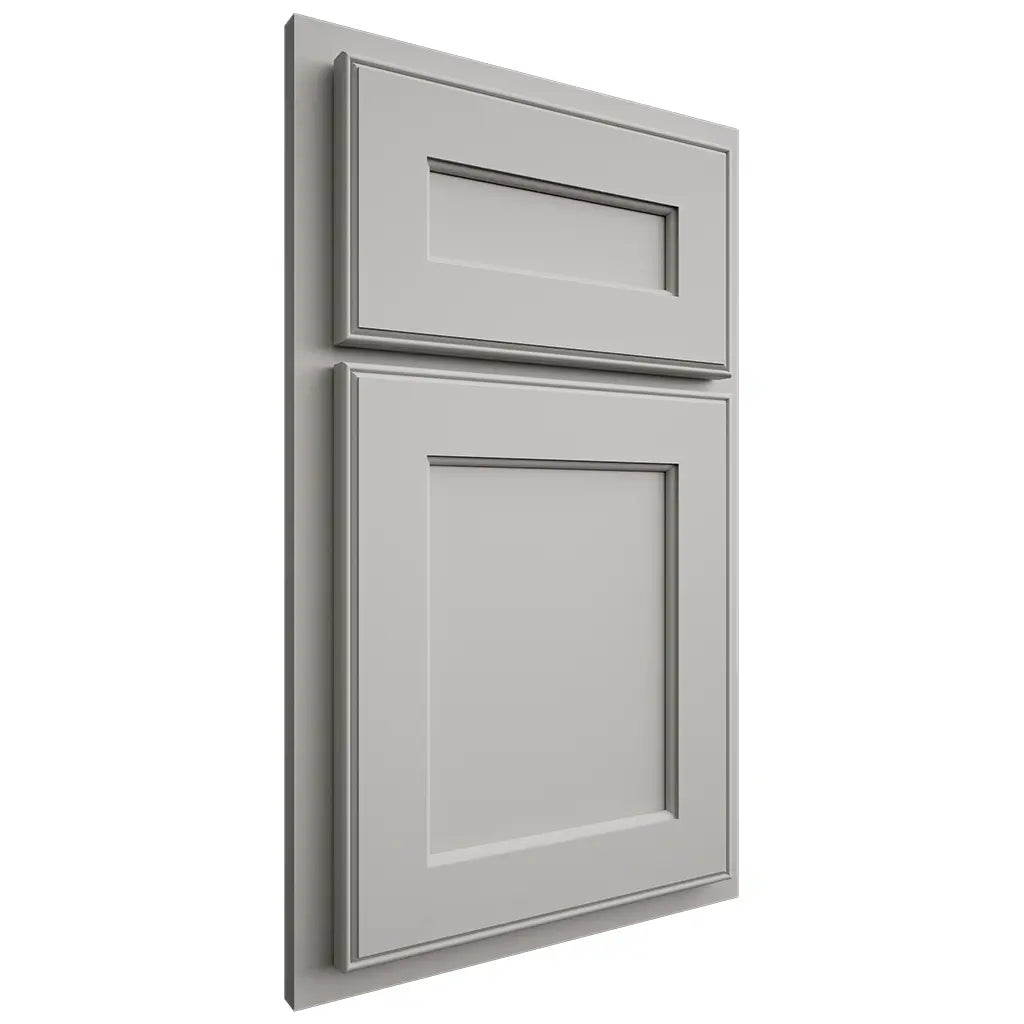 Shiloh Cabinetry Partial Overlay Essex Paintable Unusual Gray Door