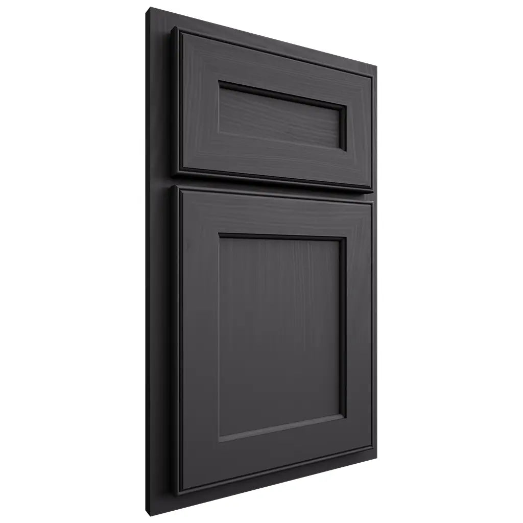 Shiloh Cabinetry Partial Overlay Essex Poplar Plain Cut Cadet Door