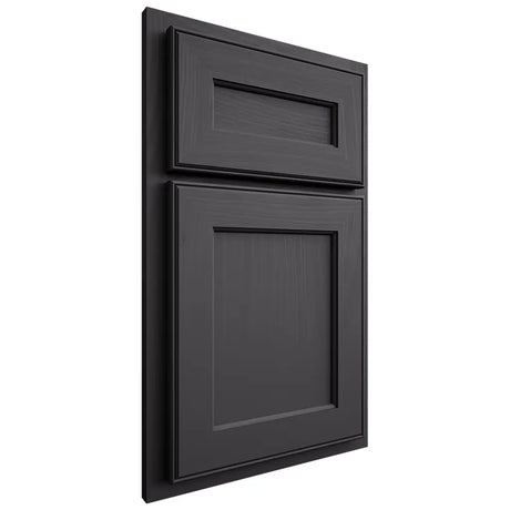 Shiloh Cabinetry Partial Overlay Essex Poplar Plain Cut Cadet Door
