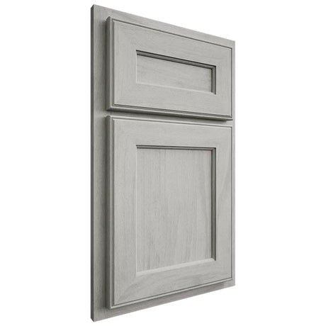 Shiloh Cabinetry Partial Overlay Essex Poplar Plain Cut Stratus Door