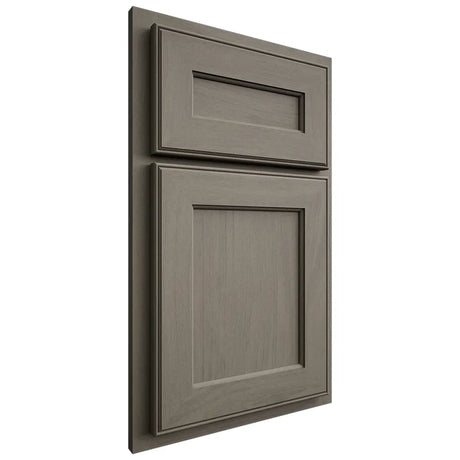 Shiloh Cabinetry Partial Overlay Essex Poplar Plain Cut Thyme Door