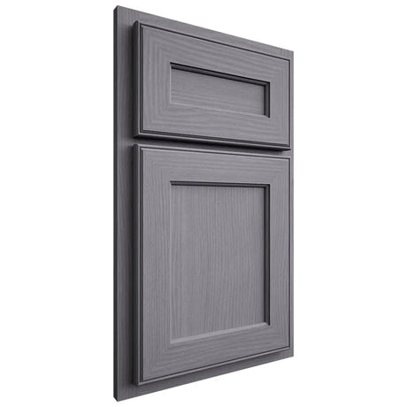 Shiloh Cabinetry Partial Overlay Essex White Oak Plain Cut Cadet Door