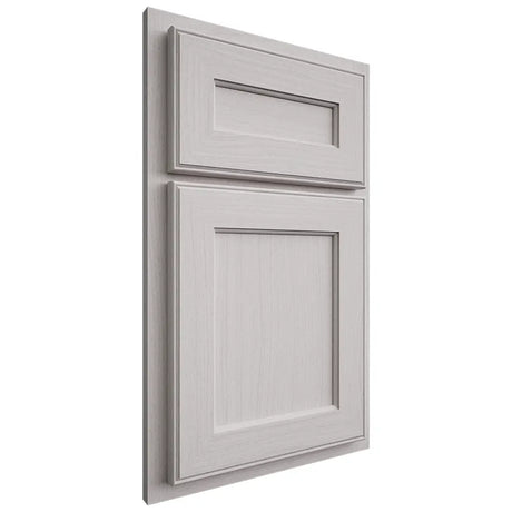 Shiloh Cabinetry Partial Overlay Essex White Oak Plain Cut Cotton Door