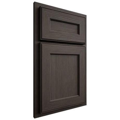 Shiloh Cabinetry Partial Overlay Essex White Oak Plain Cut Creekside Door