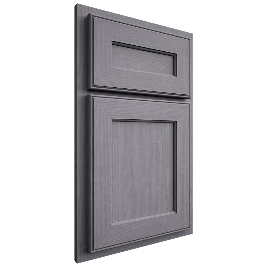 Shiloh Cabinetry Partial Overlay Essex White Oak Quarter Sawn Cadet Door