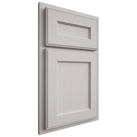 Shiloh Cabinetry Partial Overlay Essex White Oak Quarter Sawn Cotton Door