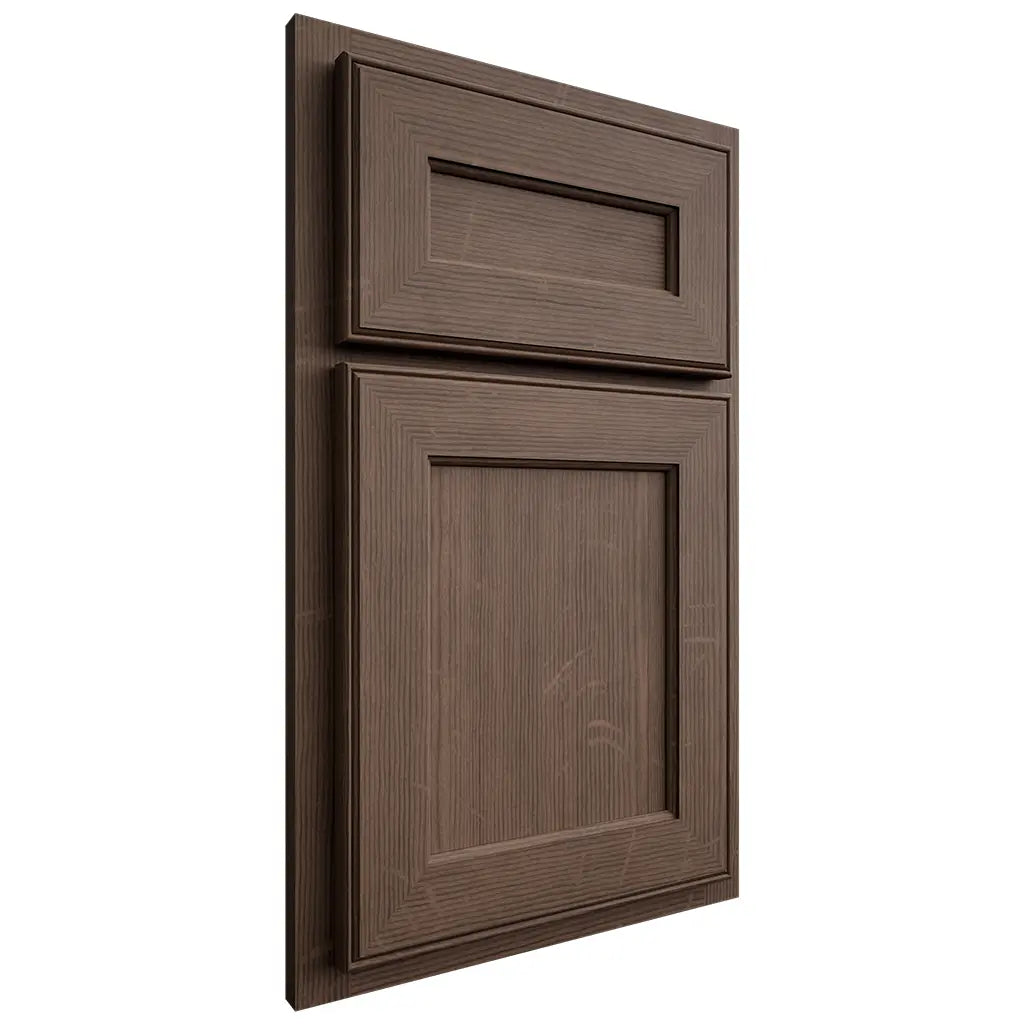 Shiloh Cabinetry Partial Overlay Essex White Oak Quarter Sawn Mineral Door