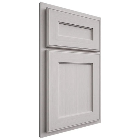 Shiloh Cabinetry Partial Overlay Essex White Oak Rift Cut Cotton Door