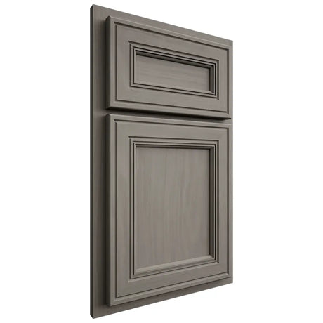 Shiloh Cabinetry Partial Overlay Glenbrook Cherry Plain Cut Thyme Door