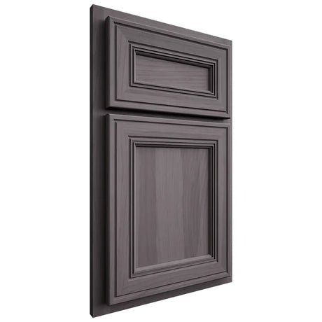 Shiloh Cabinetry Partial Overlay Glenbrook Hickory Plain Cut Cadet Door