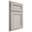 Shiloh Cabinetry Partial Overlay Glenbrook Paintable Amazing Gray Door