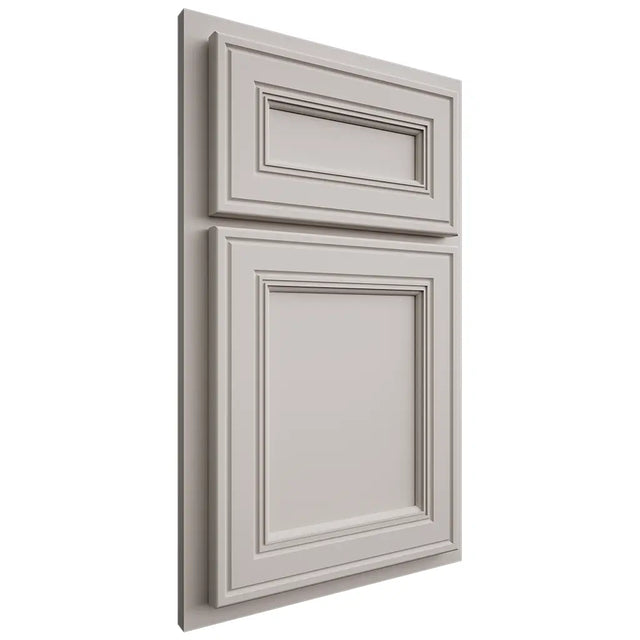 Shiloh Cabinetry Partial Overlay Glenbrook Paintable Amazing Gray Door