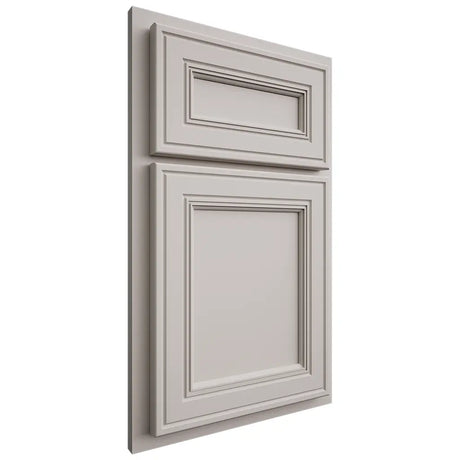 Shiloh Cabinetry Partial Overlay Glenbrook Paintable Amazing Gray Door