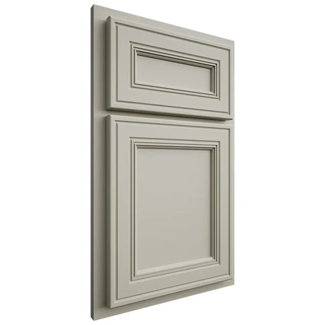 Shiloh Cabinetry Partial Overlay Glenbrook Paintable Clary Sage Door