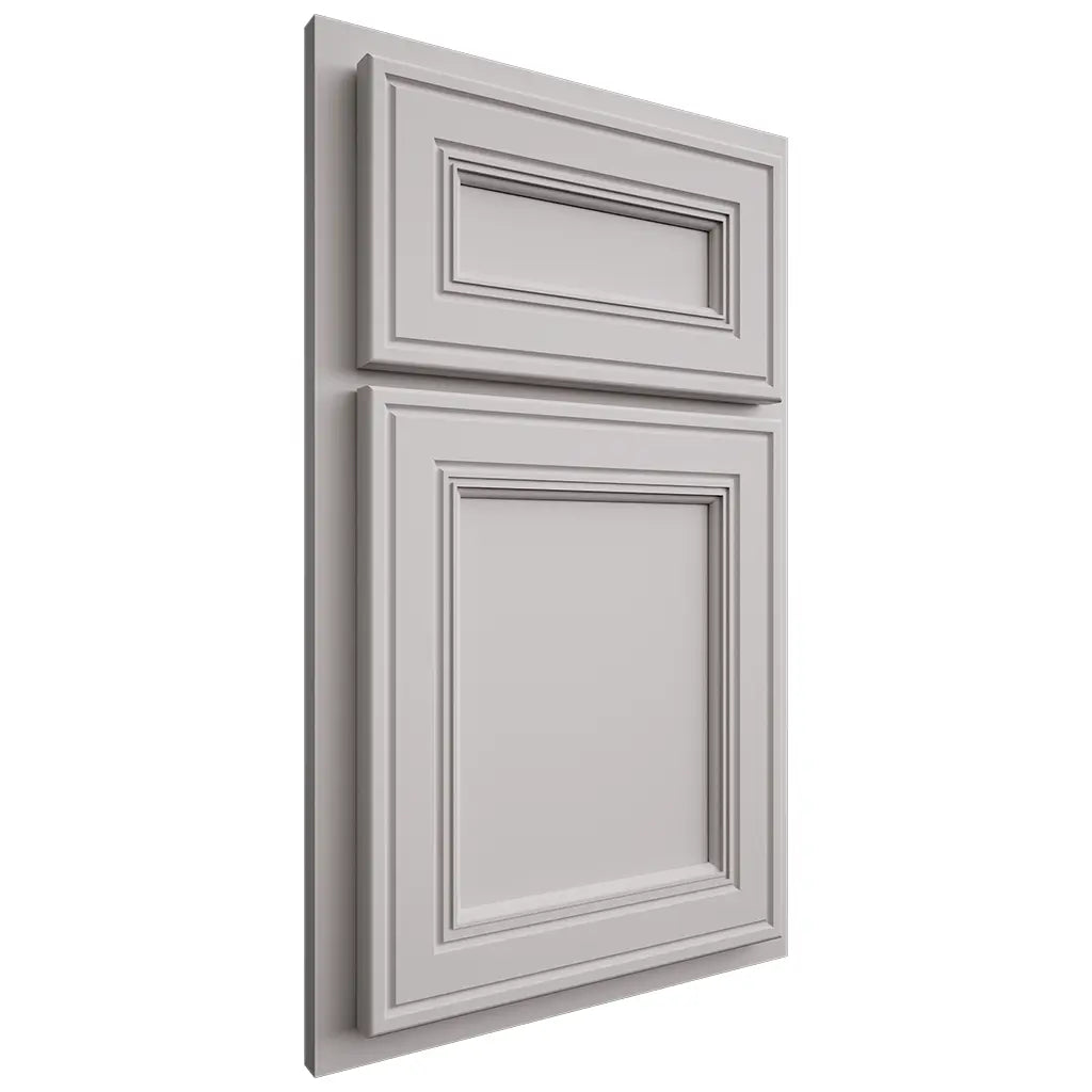 Shiloh Cabinetry Partial Overlay Glenbrook Paintable Light French Gray Door