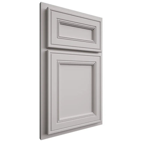Shiloh Cabinetry Partial Overlay Glenbrook Paintable Light French Gray Door