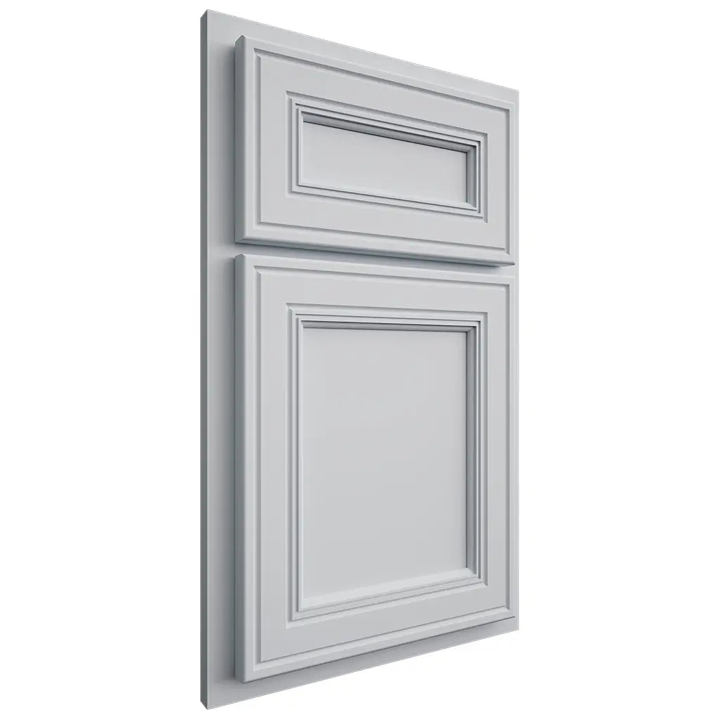 Shiloh Cabinetry Partial Overlay Glenbrook Paintable Niebla Azul Door
