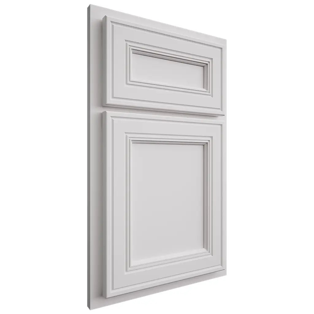 Shiloh Cabinetry Partial Overlay Glenbrook Paintable Polar Door