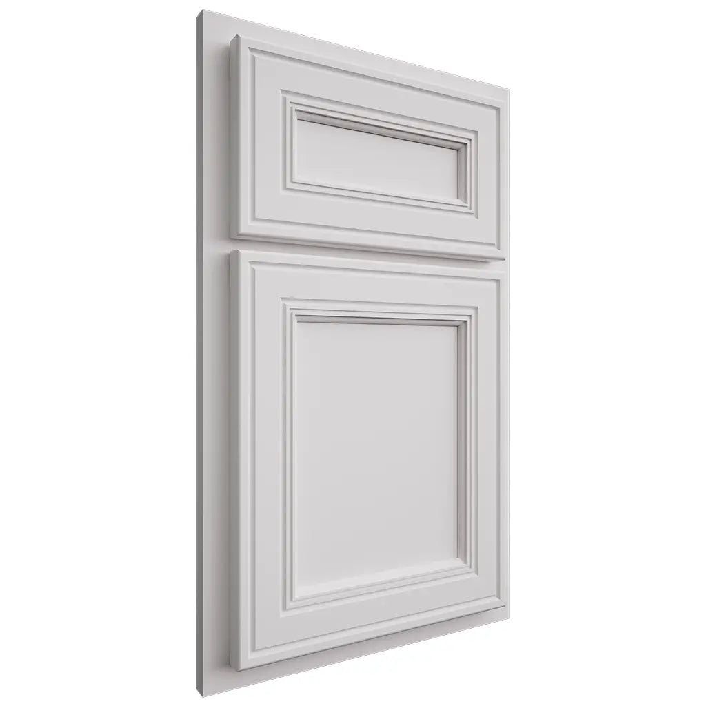 Shiloh Cabinetry Partial Overlay Glenbrook Paintable Pure White Door