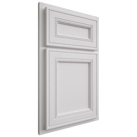 Shiloh Cabinetry Partial Overlay Glenbrook Paintable Pure White Door